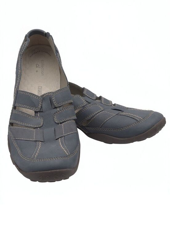 Clarks Shoes - Cloud Steppers by Clarks Sillian Stork Womens 12 M Blue Casual Comfort Slip-On